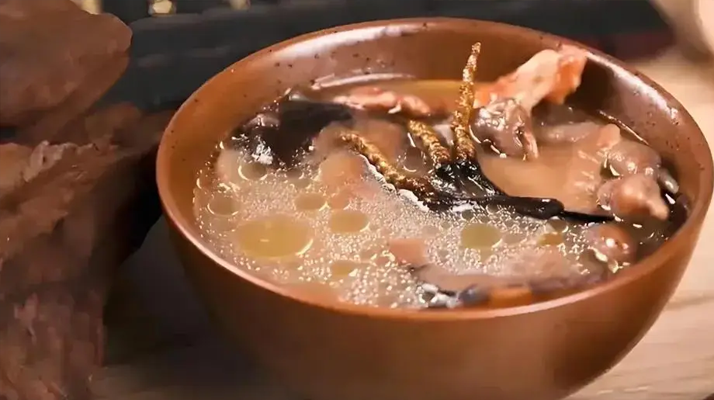 肉沫冬虫夏草汤怎么做